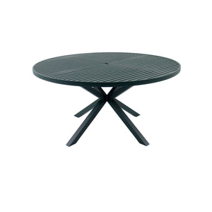 Mesa de Jantar Bahrein Alumínio Ripado