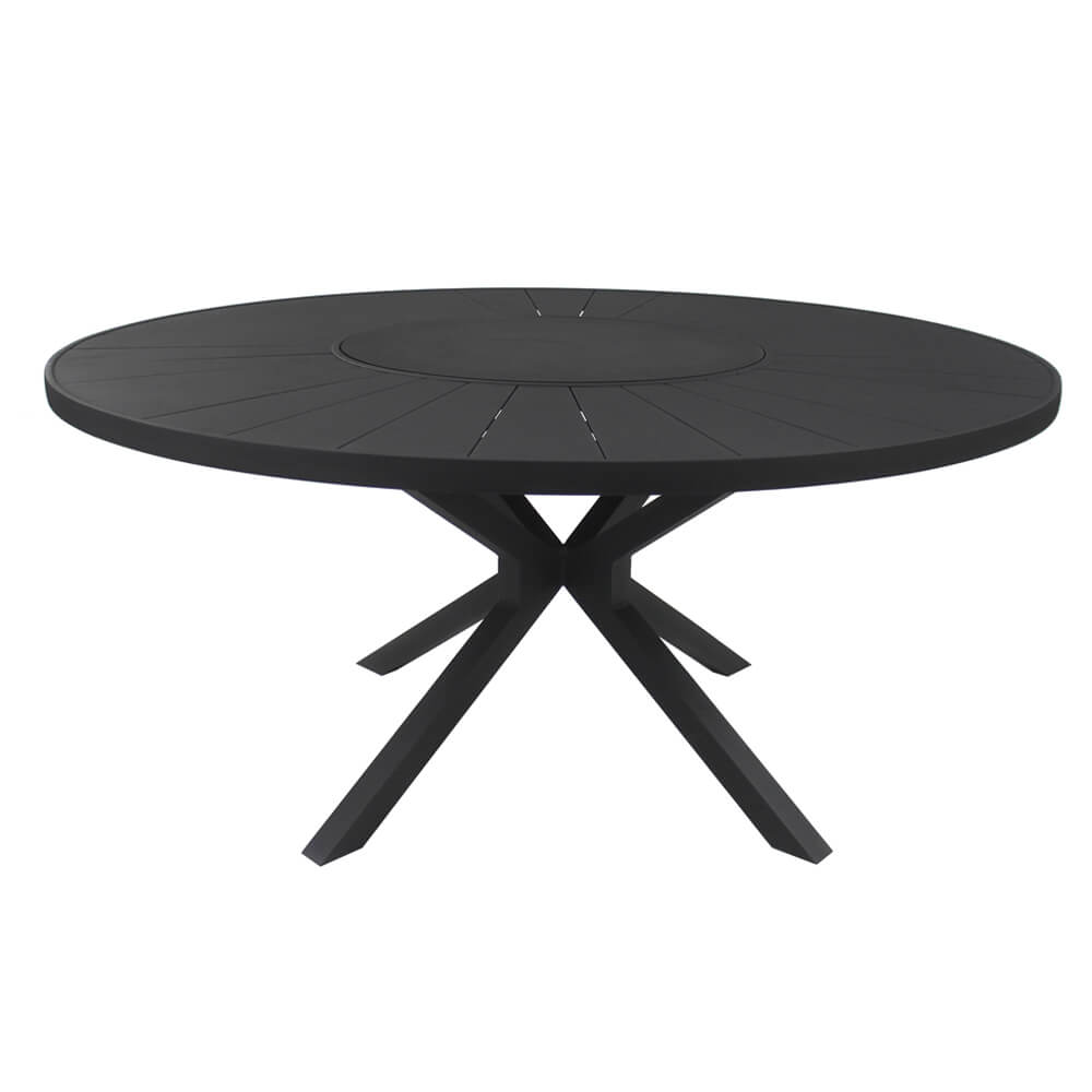 Mesa de Jantar Braga Alumínio Giratório