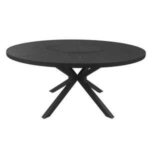Mesa de Jantar Braga Alumínio Giratório