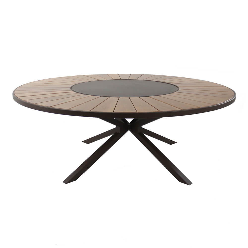 Mesa de Jantar Braga Madeira Giratório