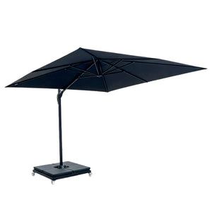 Ombrellone Lateral Quadrado Monaco Preto