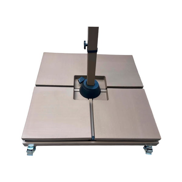 Ombrellone Lateral Quadrado Monaco Bege