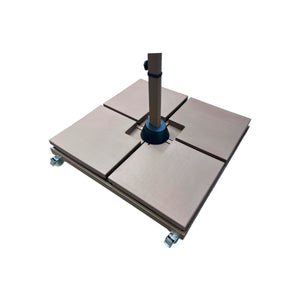 Ombrellone Lateral Quadrado Monaco Bege