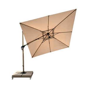 Ombrellone Lateral Quadrado Monaco Bege