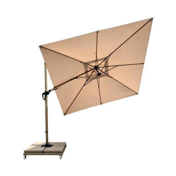 Ombrellone Lateral Quadrado Monaco Bege