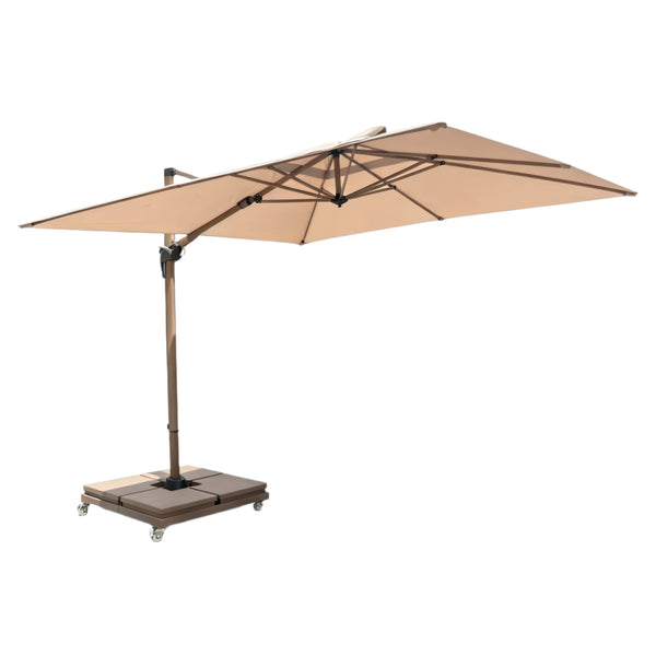 Ombrellone Lateral Quadrado Monaco Bege