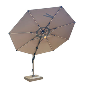 Ombrellone Lateral Redondo Summit Led