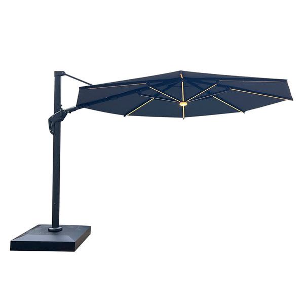Ombrellone Lateral Redondo Summit Led
