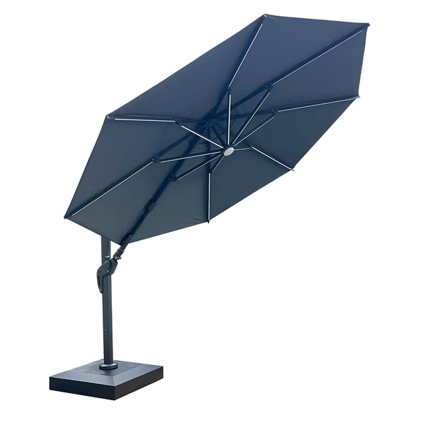 Ombrellone Lateral Redondo Summit Led