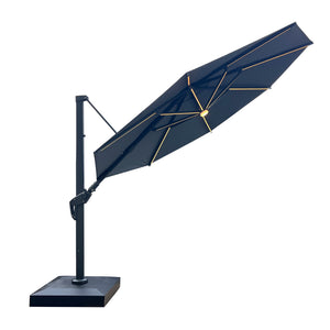 Ombrellone Lateral Redondo Summit Led